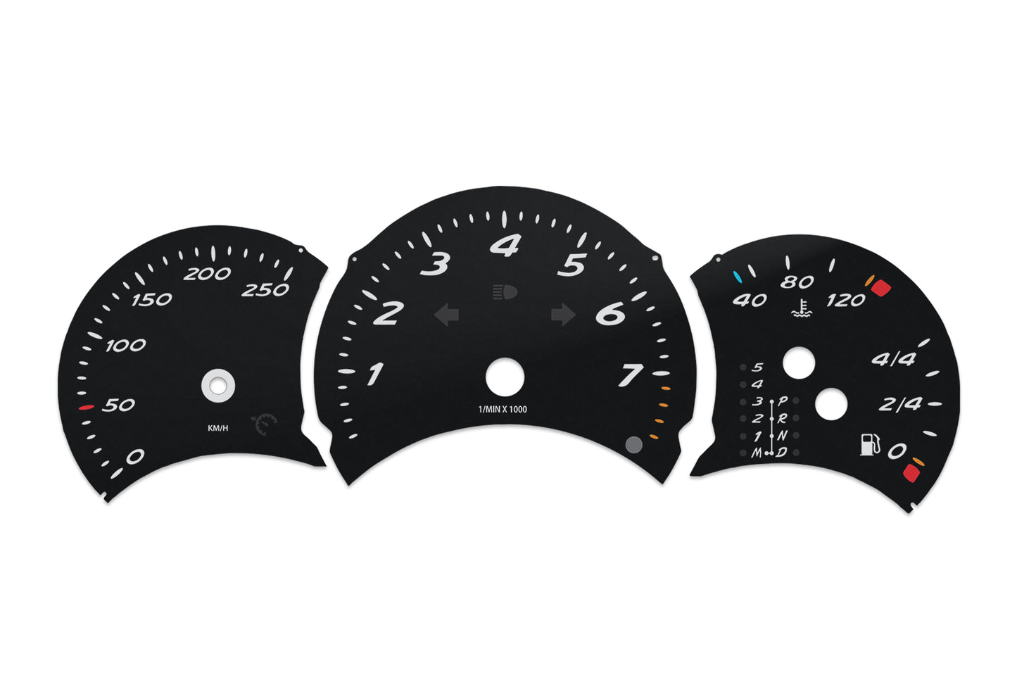 Porsche Boxster 986.1 - Speedometer Dials Gauges