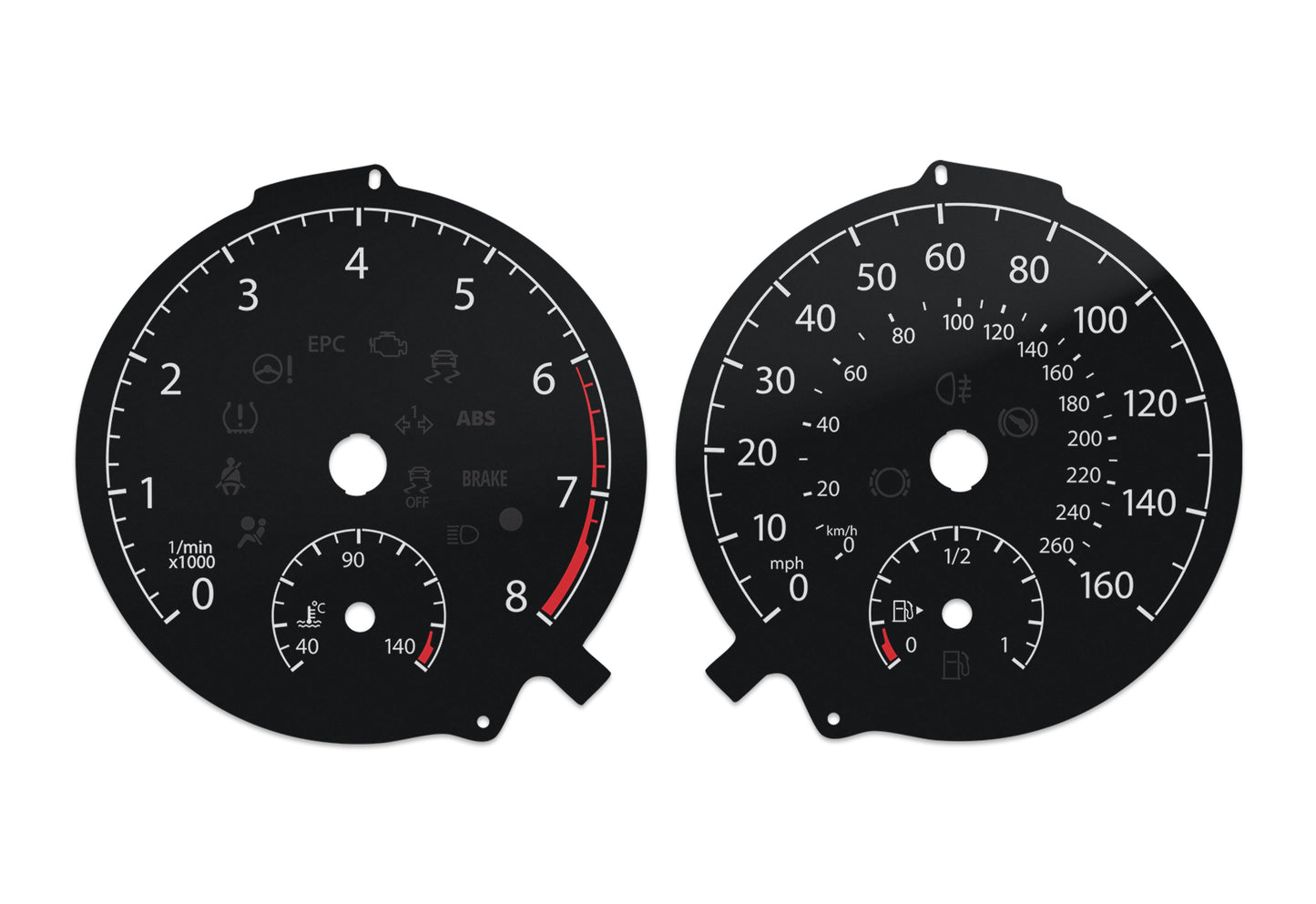 Volkswagen Golf VII 2D - Speedometer Dials Gauges