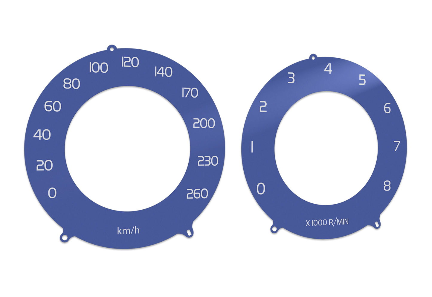 Volvo S80, V60, V70, XC60, XC70 R-Design - Speedometer Dials Gauges