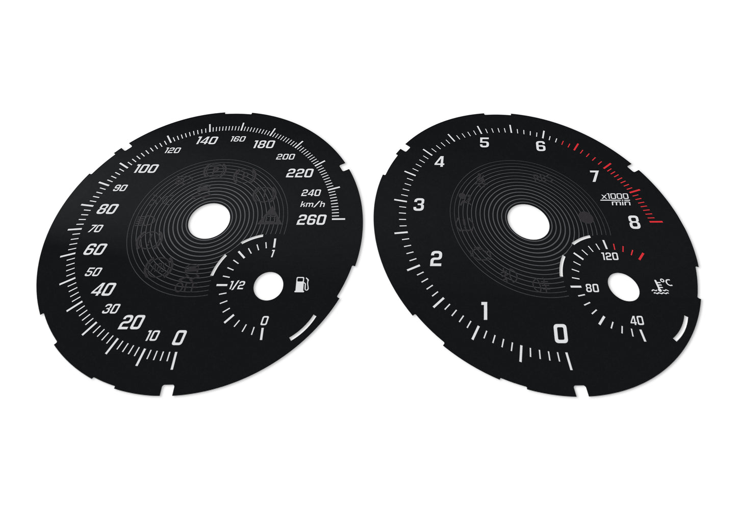 Mercedes-Benz GLE, GLS - Speedometer Dials Gauges