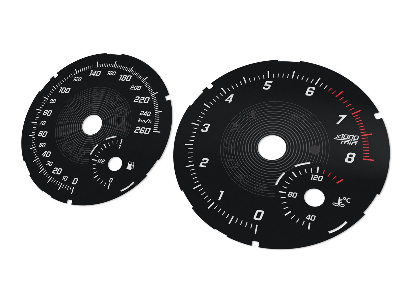 Mercedes-Benz GLE, GLS - Speedometer Dials Gauges