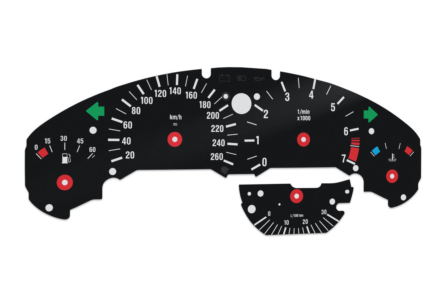 BMW 3 series E36 - Speedometer Dials Gauges