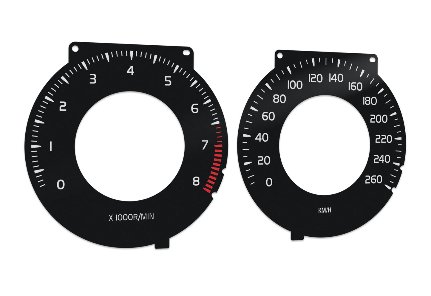Volvo S80, V60, V70, XC60, XC70 - Speedometer Dials Gauges