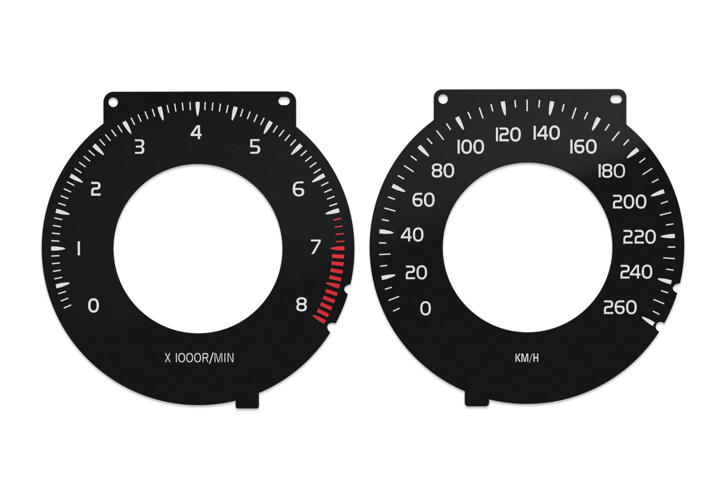 Volvo S80, V60, V70, XC60, XC70 - Speedometer Dials Gauges