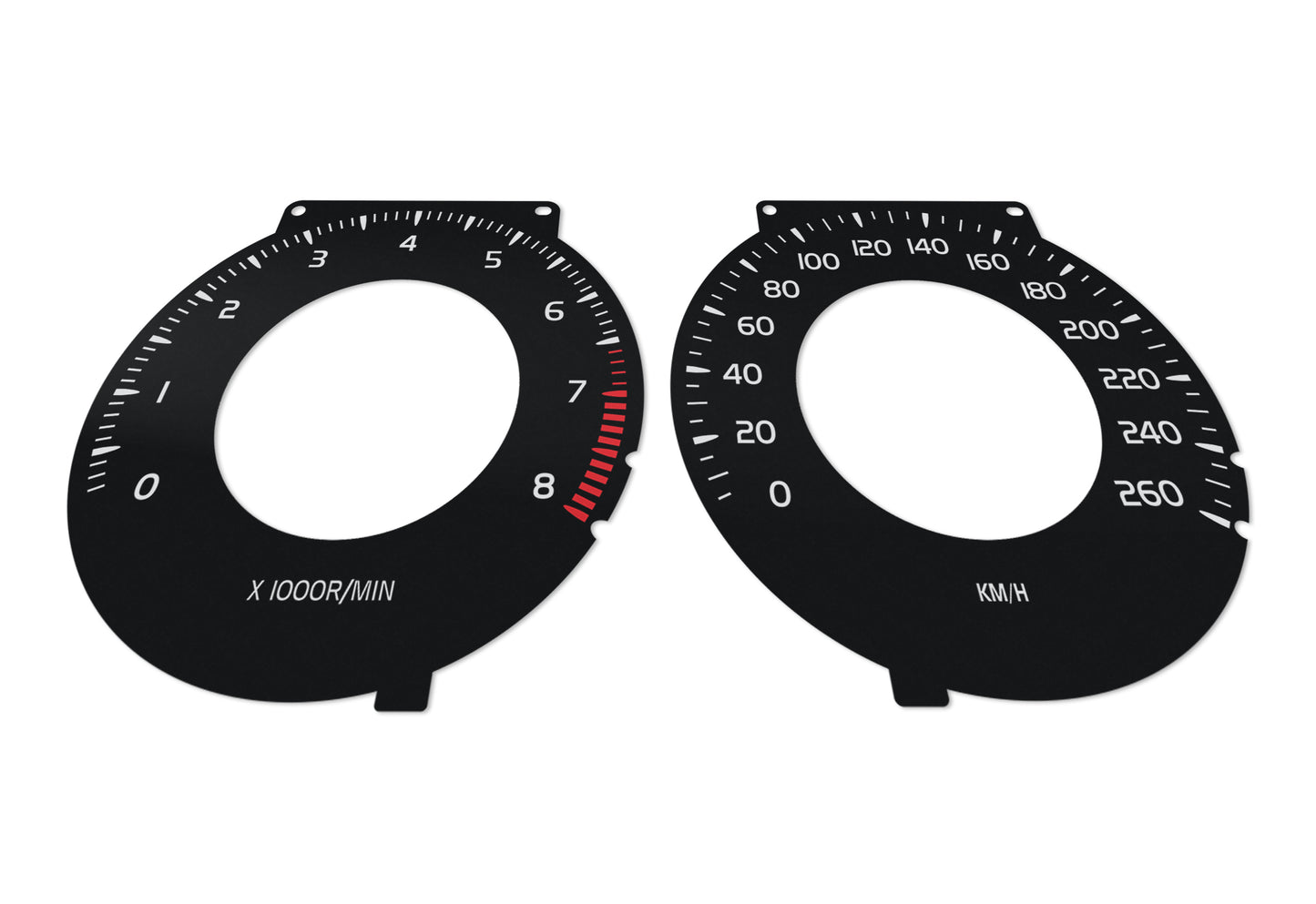 Volvo S80, V60, V70, XC60, XC70 - Speedometer Dials Gauges