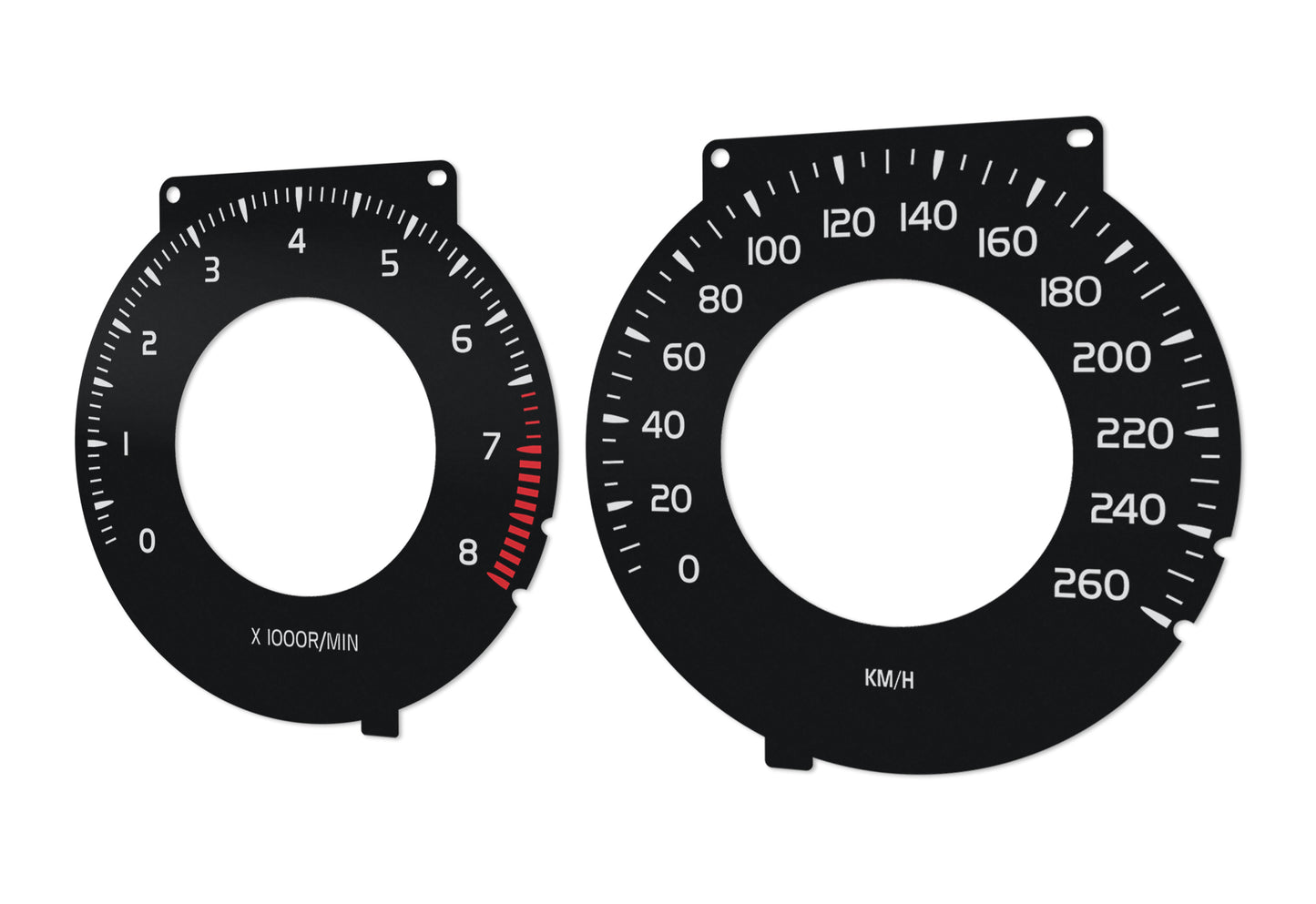 Volvo S80, V60, V70, XC60, XC70 - Speedometer Dials Gauges