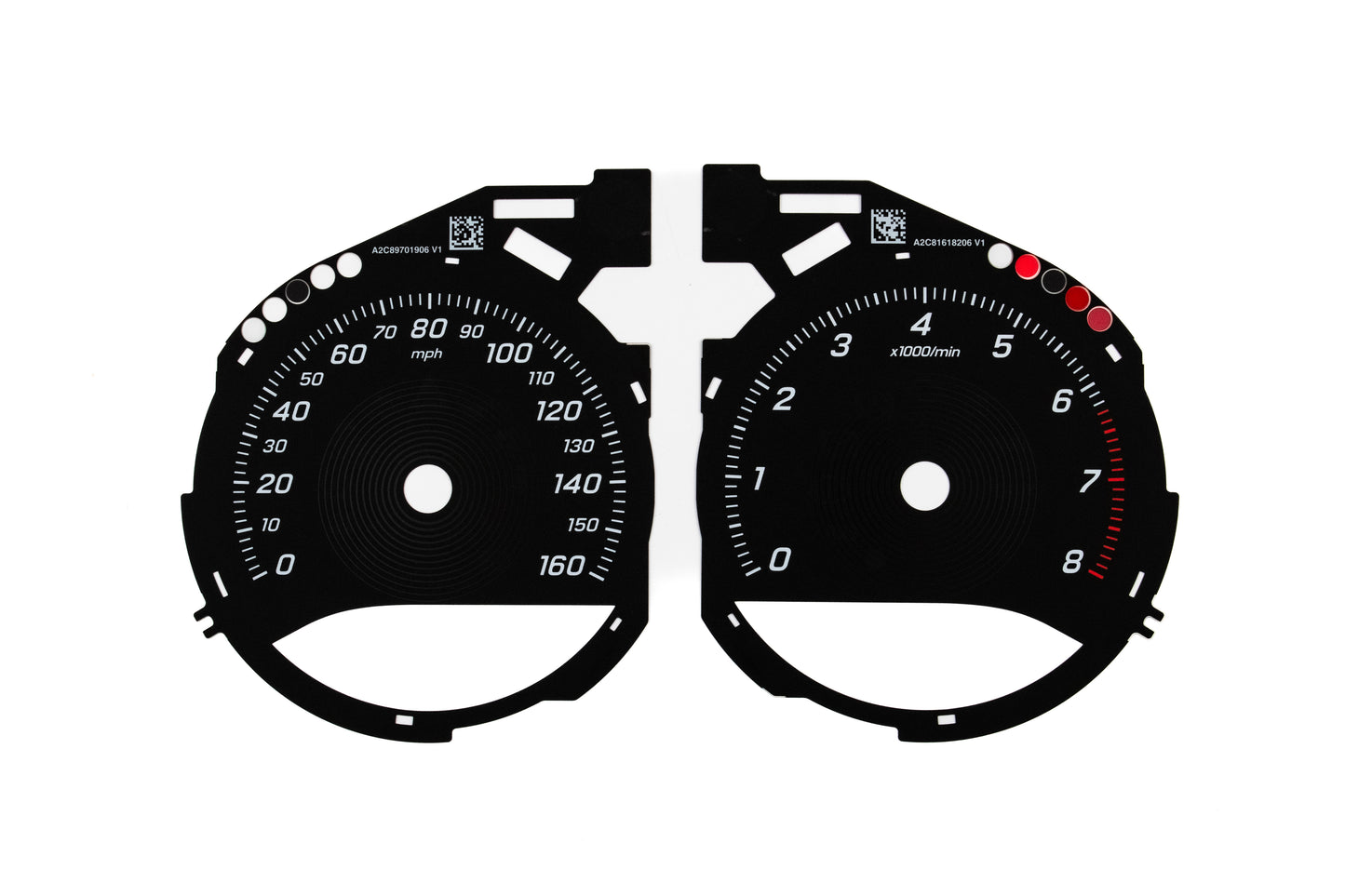 Mercedes-Benz C W205 - Speedometer Dials Gauges