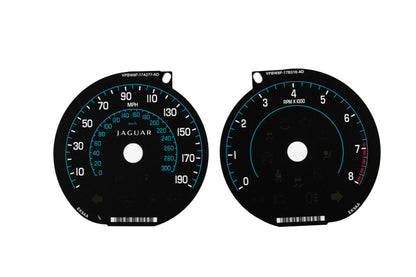 Jaguar XF MK1, XKR, XK - Speedometer Dials Gauges