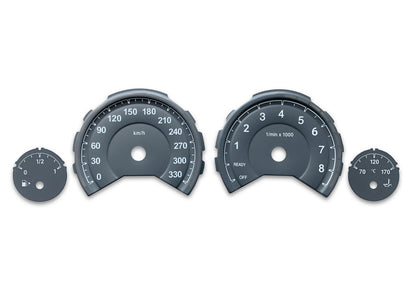 3D BMW F8x, M3, M4 dials - From MPH to km/h conversion