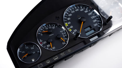 Mercedes-Benz  W140  - Speedometer dials MPH to km/h Gauges