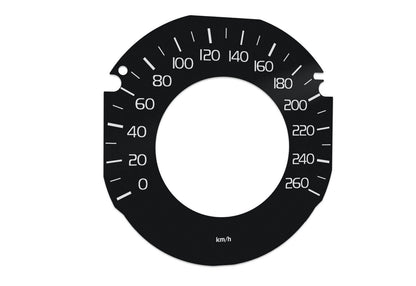 Volvo XC60 V2  - Speedometer dials MPH to KM/H Gauges