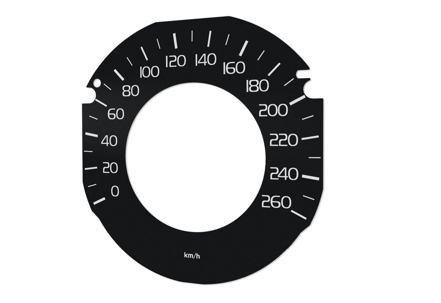 Volvo XC60 V2  - Speedometer dials MPH to KM/H Gauges