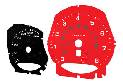 Porsche Macan,Cayman,Boxster - Speedometer gauges from MPH to km/h Gauges