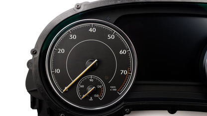 For Bentley Bentayga - Speedometer Dials from MPH to Km/h Cluster Gauges