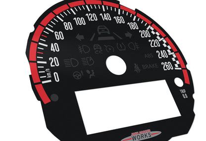 Mini John Cooper Works  - Speedometer dials MPH to KM/H Gauges