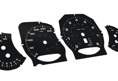 For Porsche Panamera - Speedometer gauges from MPH to km/h Gauges