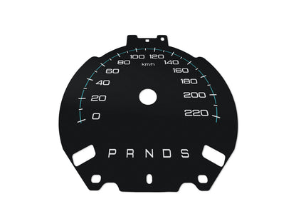 Ford Flex  - Speedometer dials MPH to KM/H Gauges