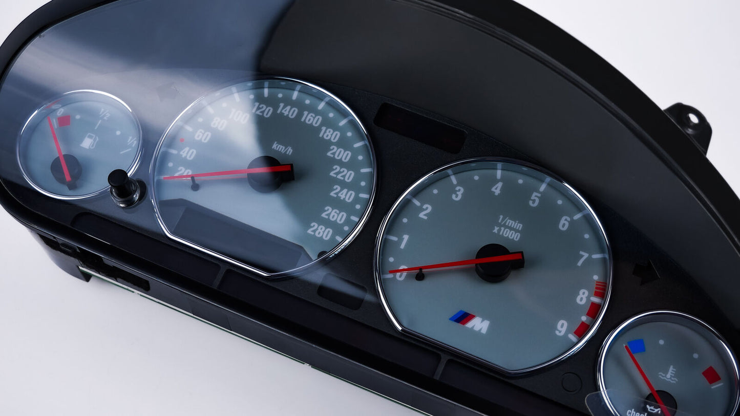 BMW Z3 M  - Speedometer dials MPH to KM/H Gauges