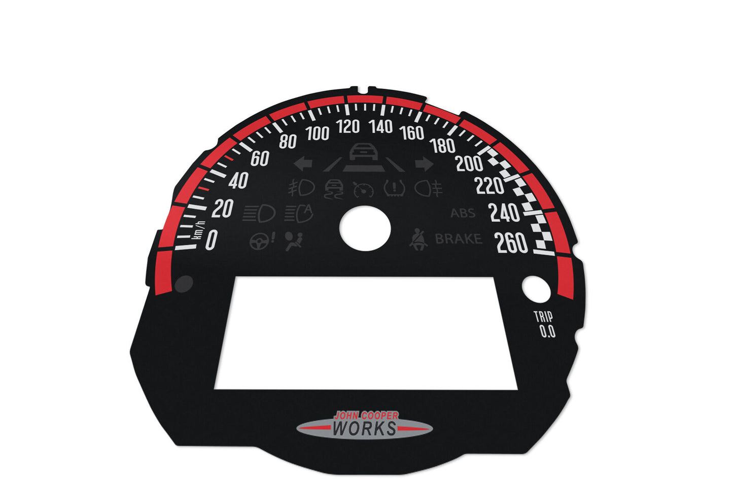 Mini John Cooper Works  - Speedometer dials MPH to KM/H Gauges