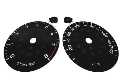 Land Rover Discovery  - Speedometer dials MPH to KM/H Gauges