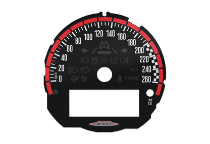 Mini John Cooper Works  - Speedometer dials MPH to KM/H Gauges