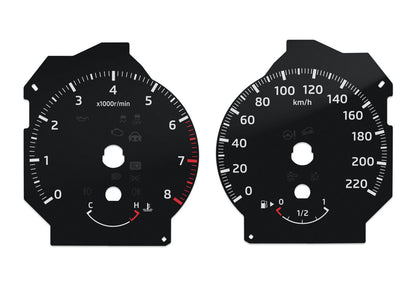 Mitsubishi Outlander 2021  - Speedometer dials MPH to KM/H Gauges