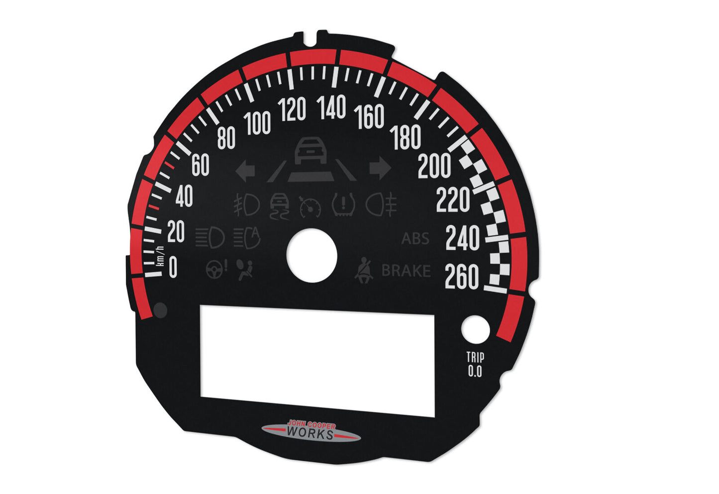 Mini John Cooper Works  - Speedometer dials MPH to KM/H Gauges