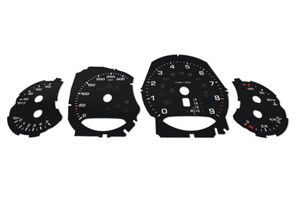 For Porsche Carrera 911 - Speedometer gauges from MPH to km/h Gauges