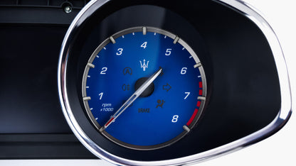 Maserati Ghibli - Speedometer dials MPH to KM/H Gauges