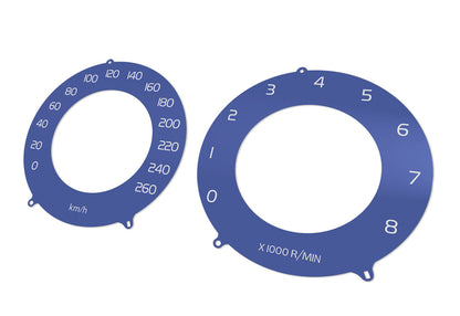 Volvo XC60 USA R-Design  - Speedometer dials MPH to KM/H Gauges