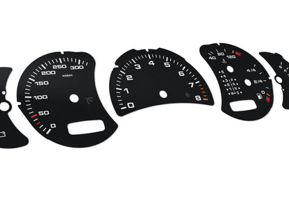 For Porsche Carrera 911, 996 - Speedometer gauges from MPH to km/h Gauges