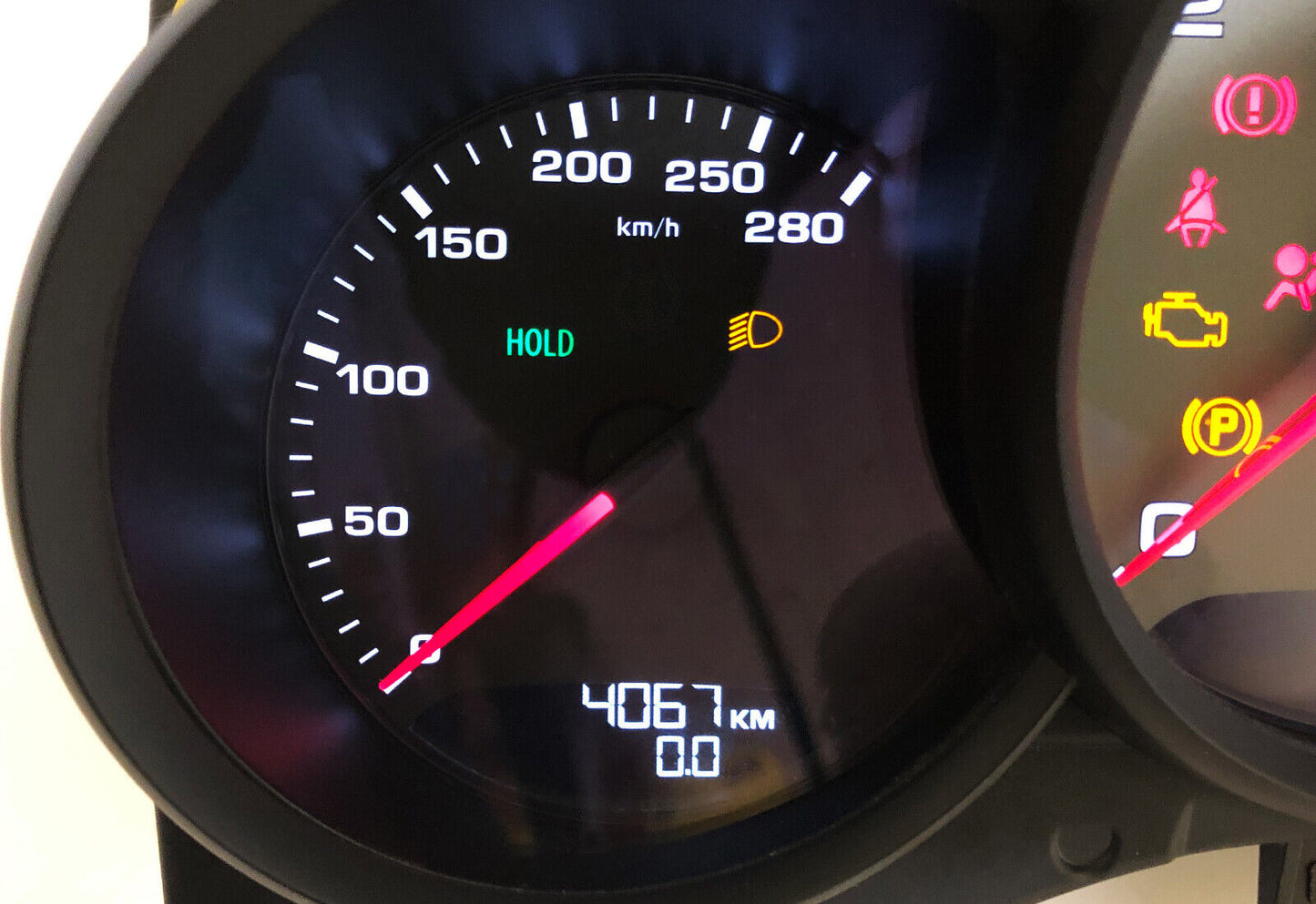 For Porsche Macan, Cayman, Boxster- Speedometer gauges from MPH to km/h Gauges