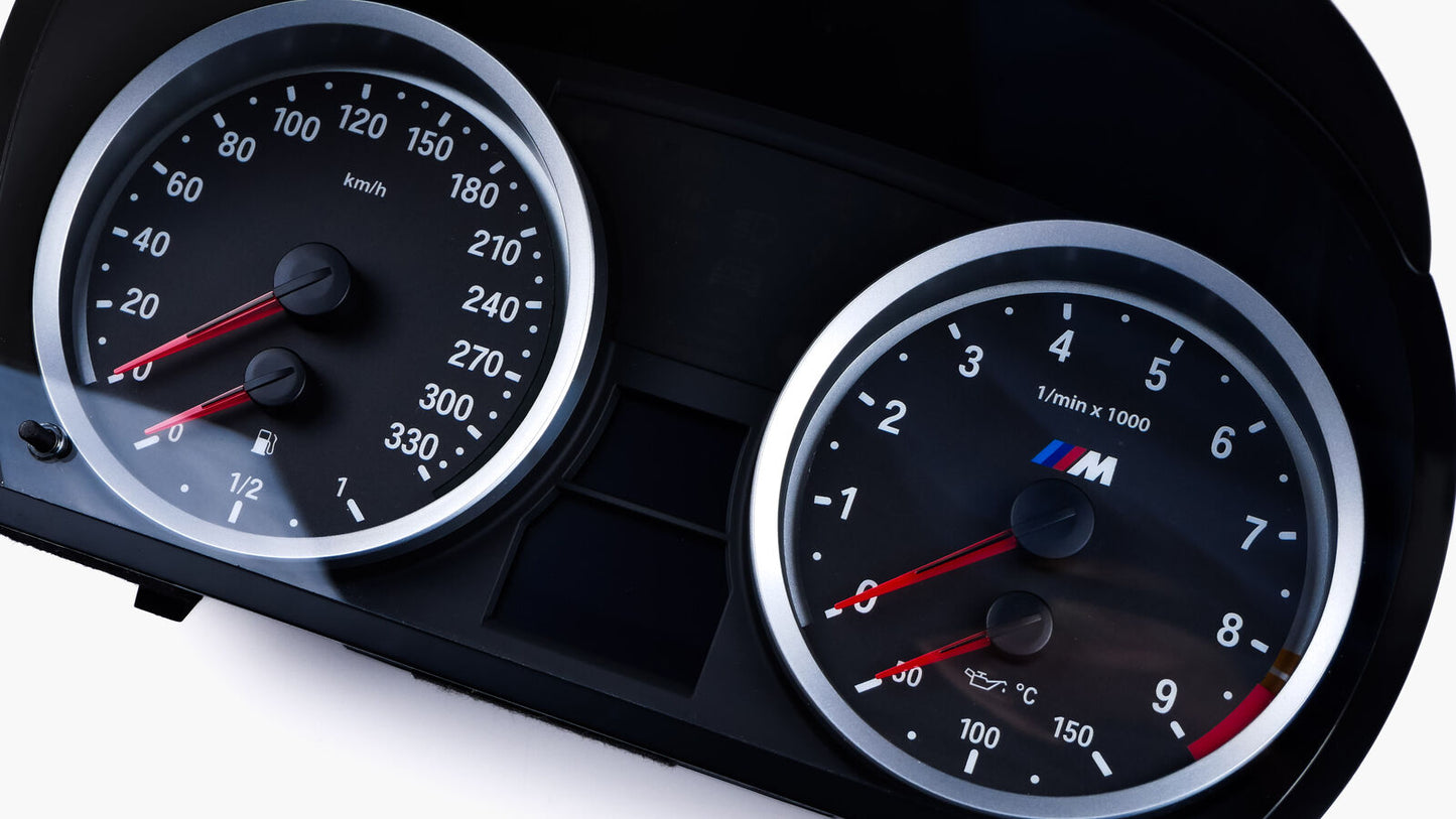 For BMW M3, E90 - Speedometer Dials from MPH to Km/h Cluster Gauges