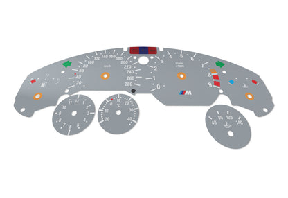 BMW Z3 M  - Speedometer dials MPH to KM/H Gauges