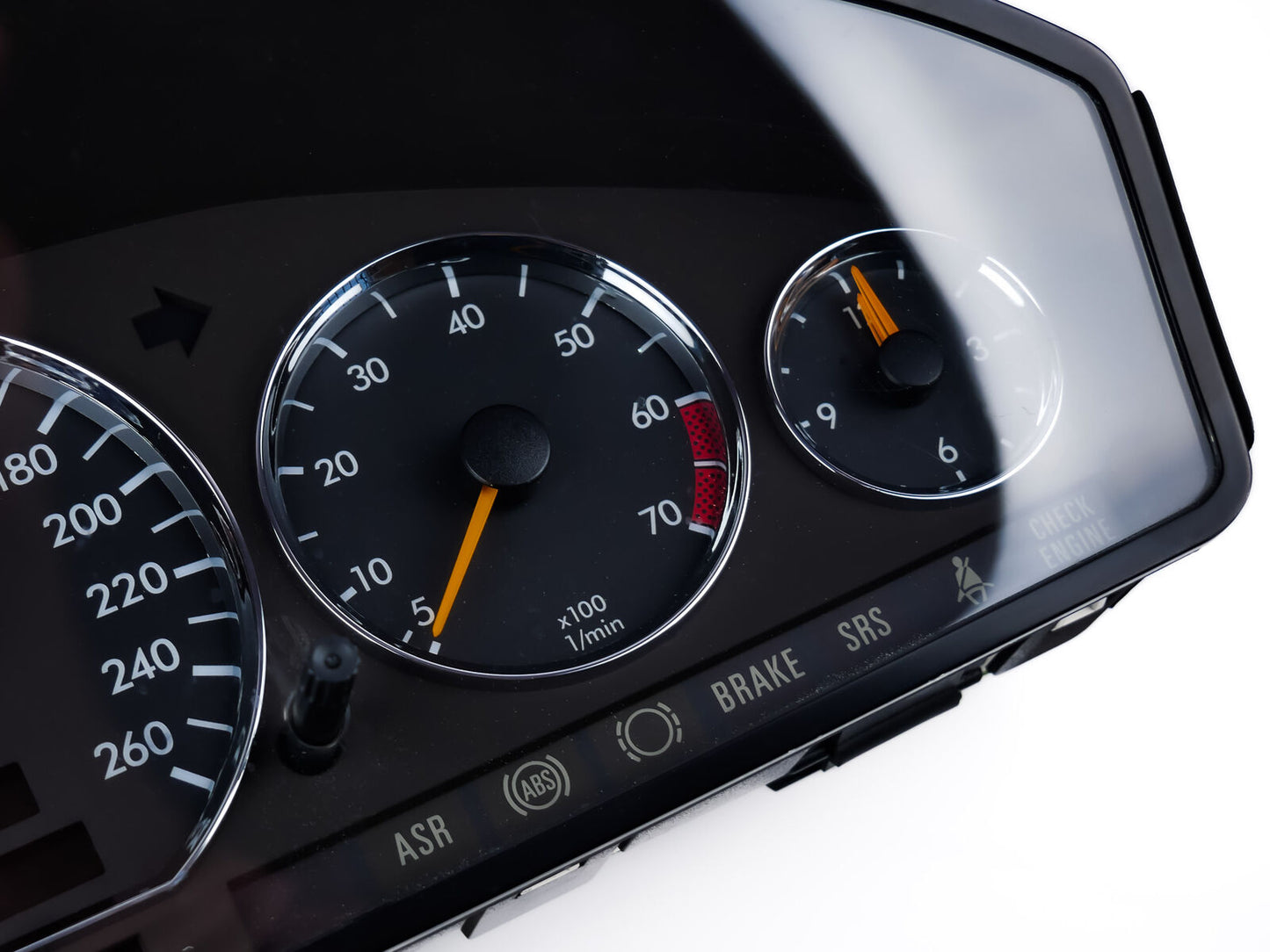 Mercedes-Benz  W140  - Speedometer dials MPH to km/h Gauges