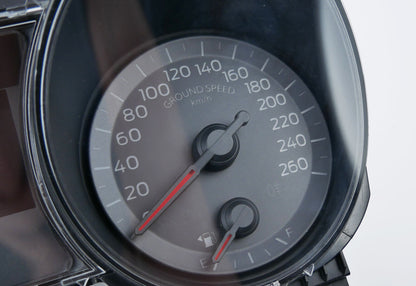 Ford Mustang 3D - Speedometer dials MPH to KM/H Gauges