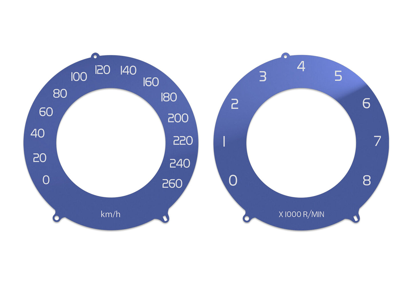 Volvo XC60 USA R-Design  - Speedometer dials MPH to KM/H Gauges