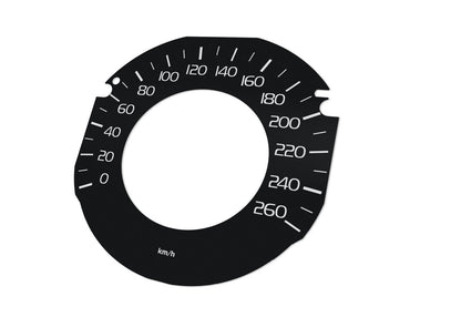 Volvo XC60 V2  - Speedometer dials MPH to KM/H Gauges