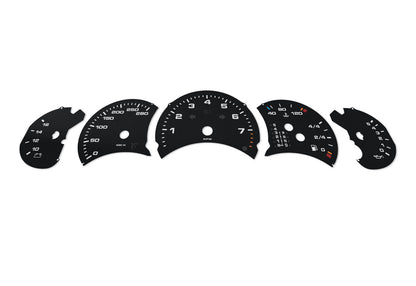 For Porsche Carrera 911, 996 - Speedometer gauges from MPH to km/h Gauges