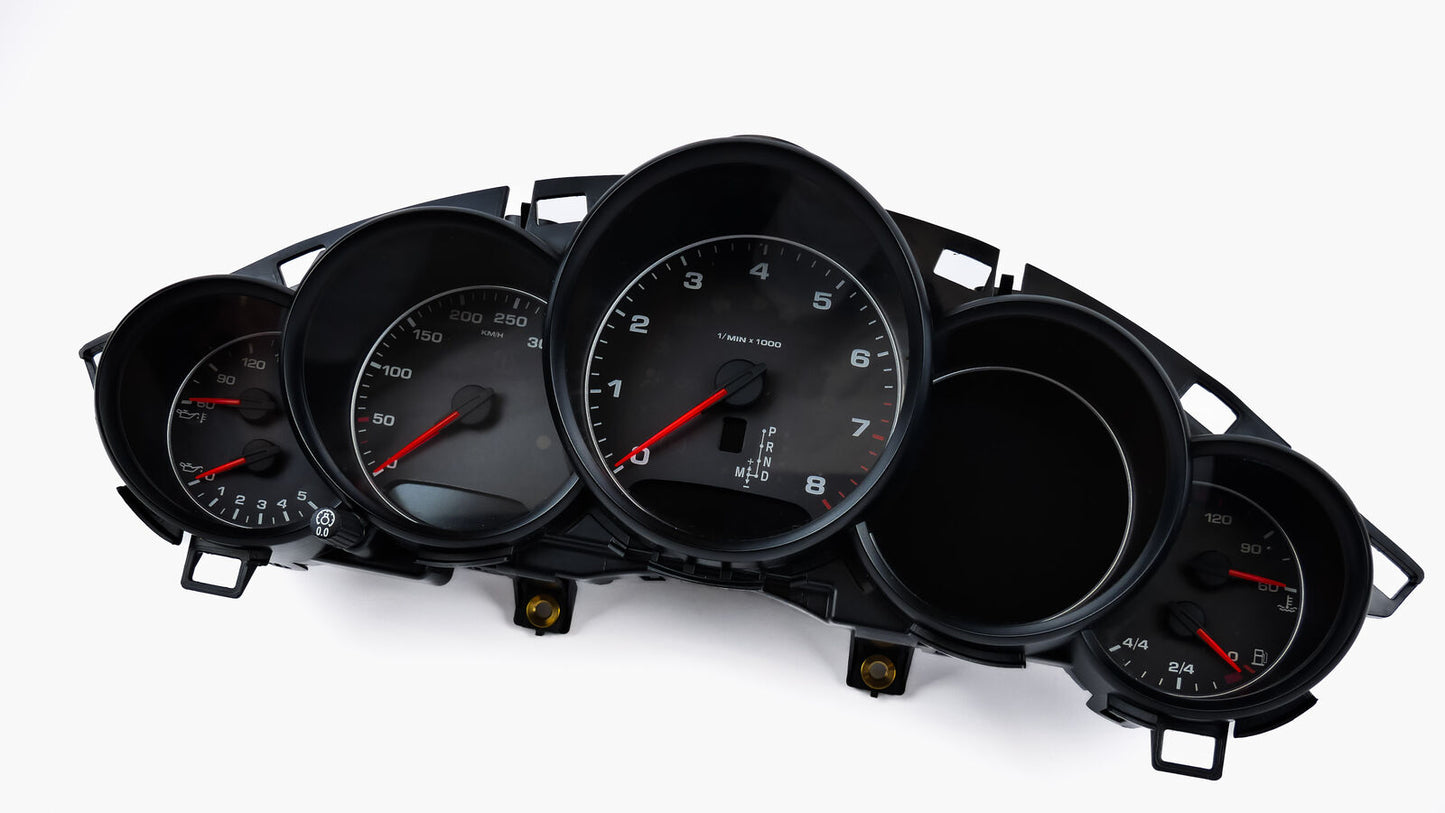 For Porsche Panamera 300km/h - Speedometer gauges from MPH to km/h Gauges