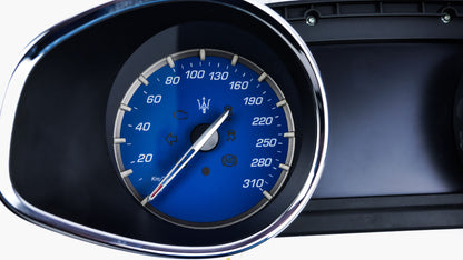 Maserati Ghibli - Speedometer dials MPH to KM/H Gauges