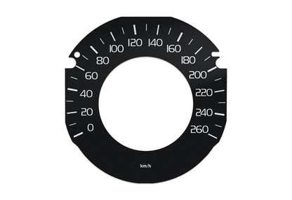 Volvo XC60 V2  - Speedometer dials MPH to KM/H Gauges