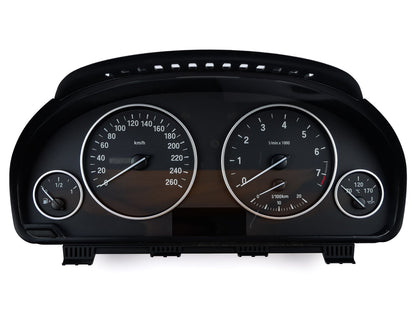 BMW F30 Black - Speedometer dials MPH to KM/H Gauges