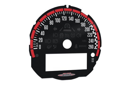 Mini John Cooper Works  - Speedometer dials MPH to KM/H Gauges