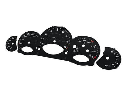 For Porsche Carrera 911, 997 - Speedometer gauges from MPH to km/h Gauges