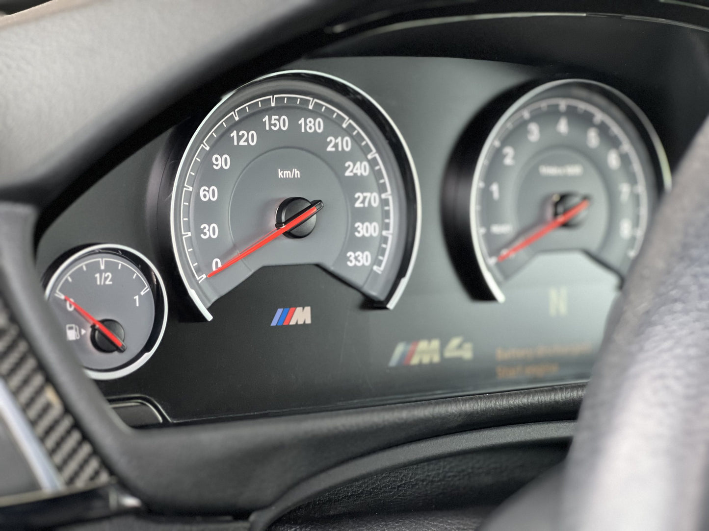 BMW 3D M3/M4 F80, F82, F83  - Speedometer Dials Gauges