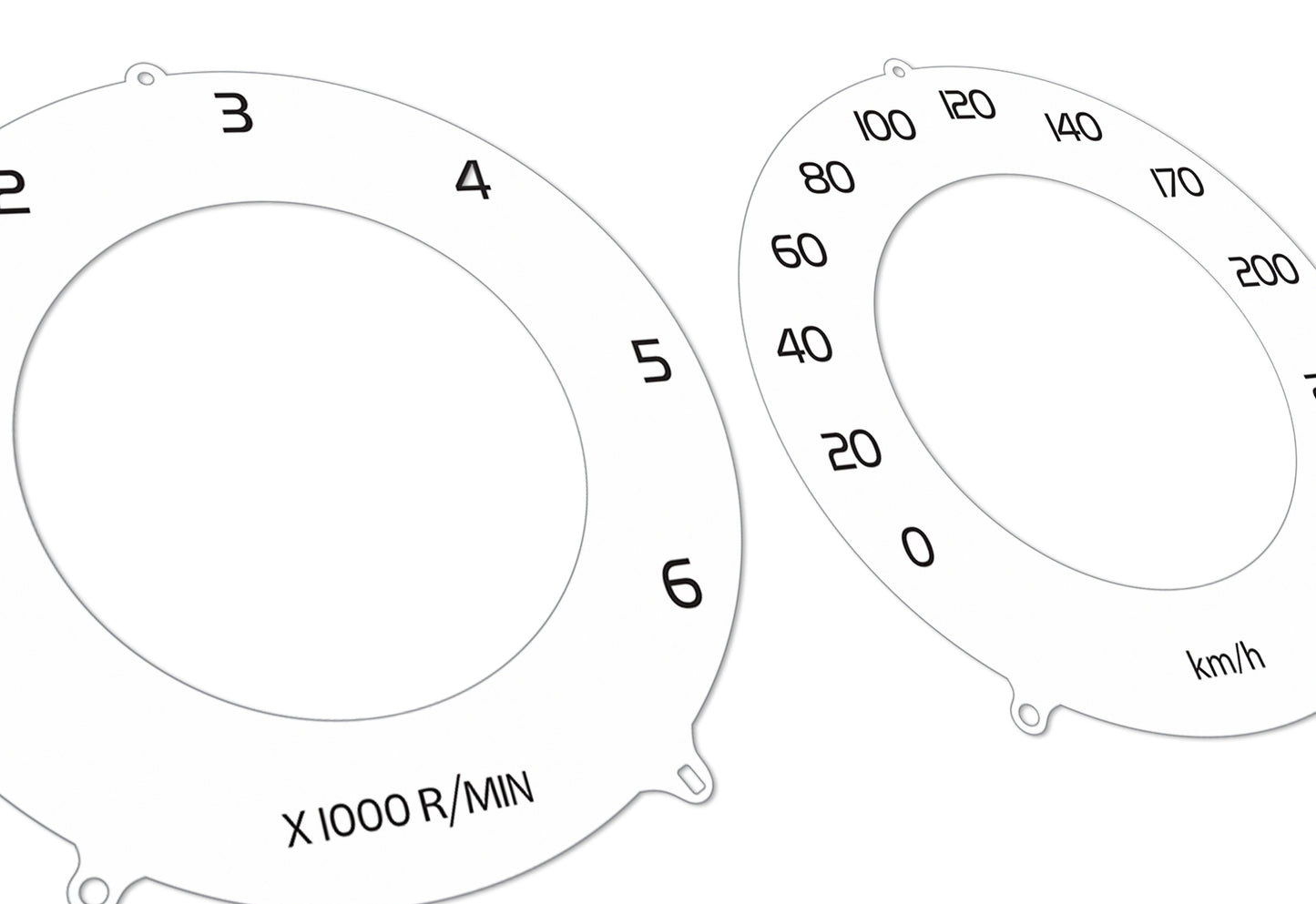 For Volvo XC60 White Diesel  - Speedometer KM/H Gauges