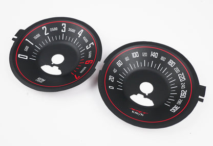 Dodge Challenger SRT - Speedometer Dials Gauges