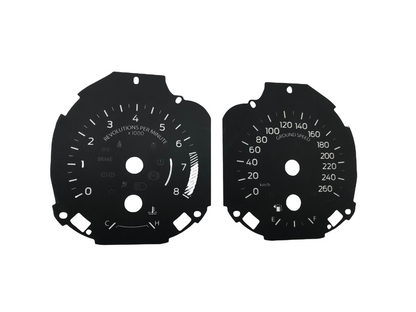 For Ford Mustang Speedometer dials MPH to KM/H Gauges