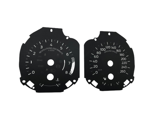 For Ford Mustang Speedometer dials MPH to KM/H Gauges